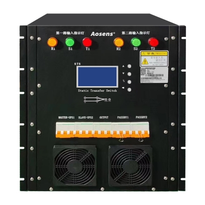 AS-RSTS系列三相25A-125A機(jī)架式12U雙電源切換器 5ms 380V